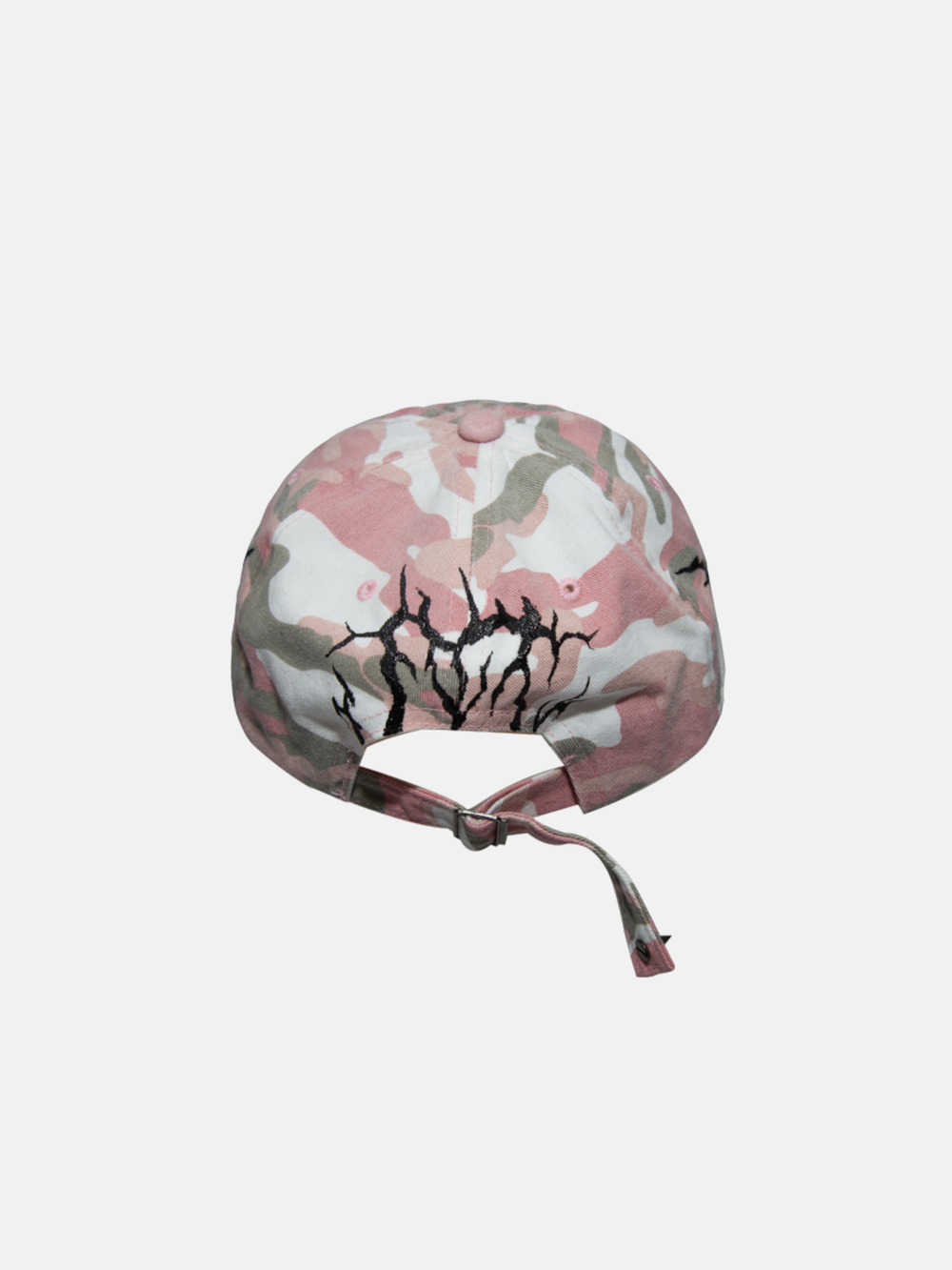 Pink Camo Flame Cap