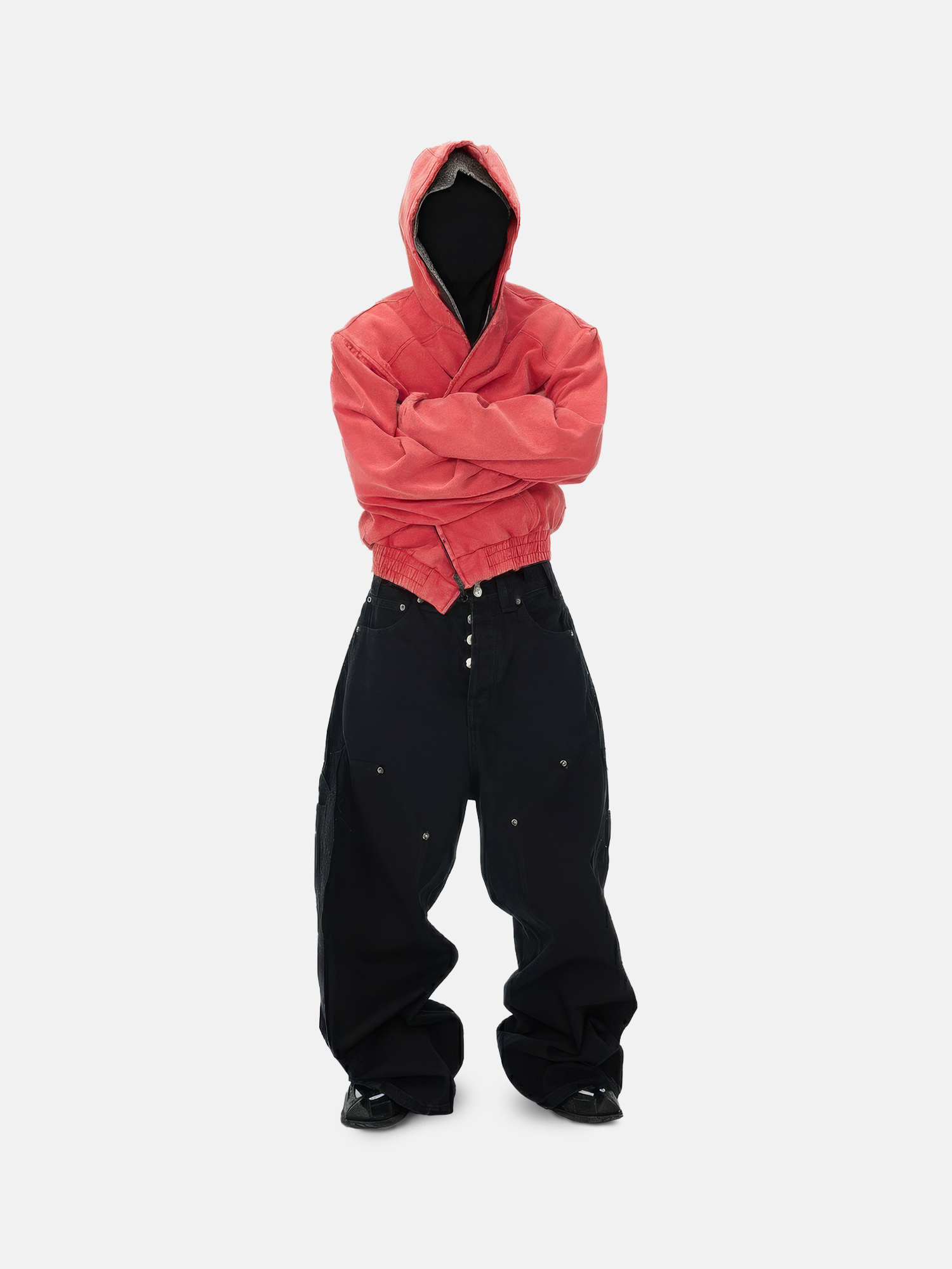 Retro Red Hoodie