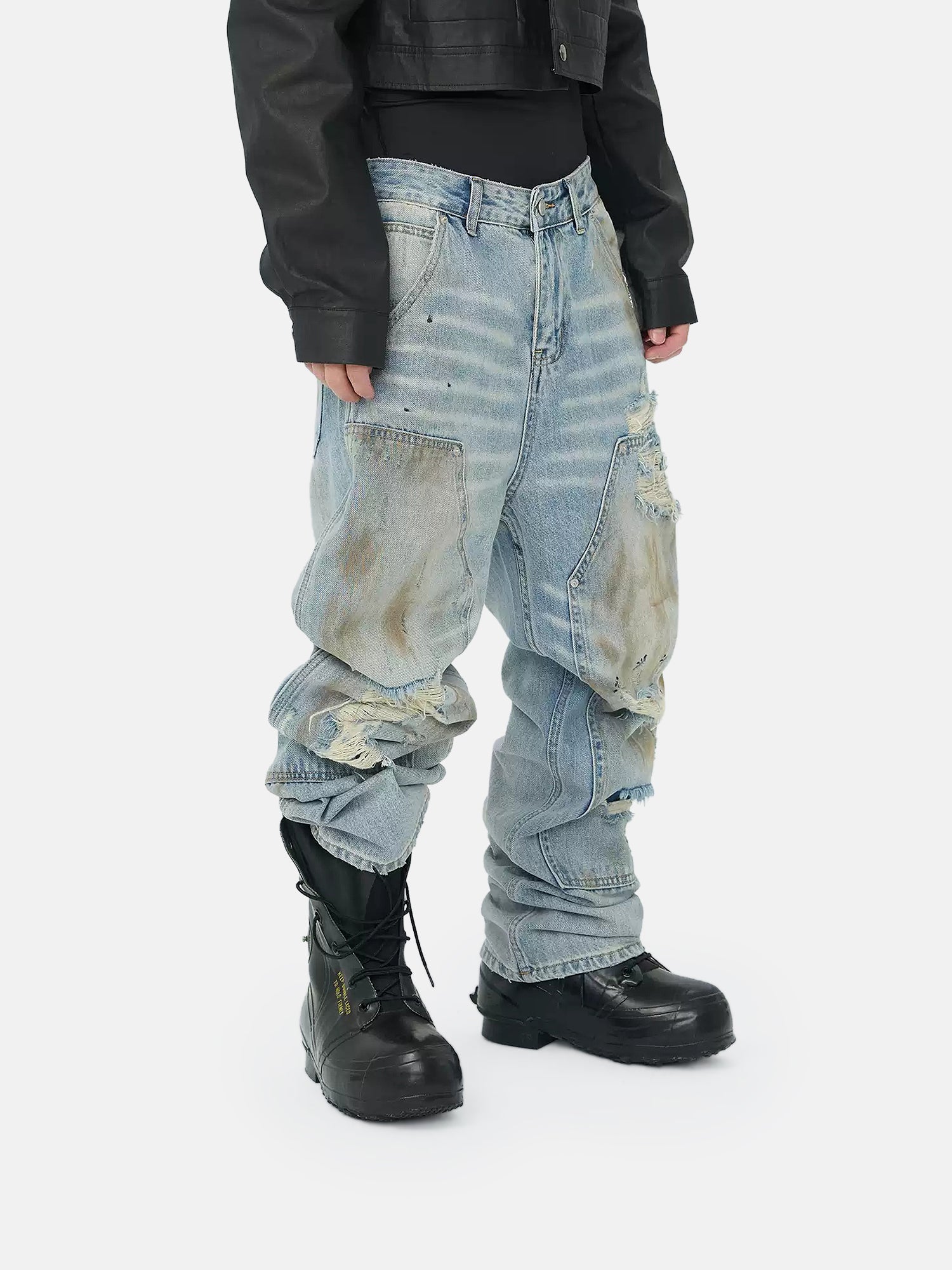 Jeans sbiaditi Riot