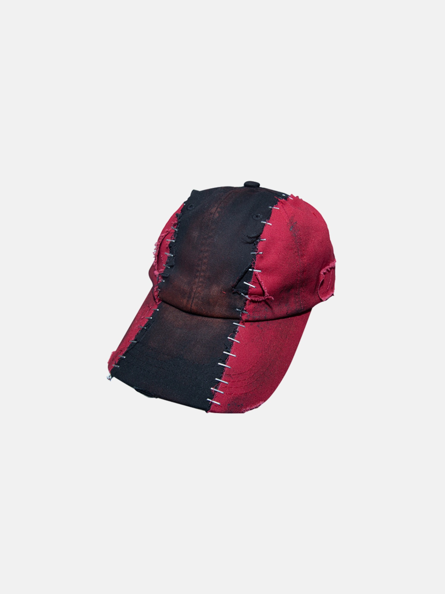 Berretto rosso e nero Stitch