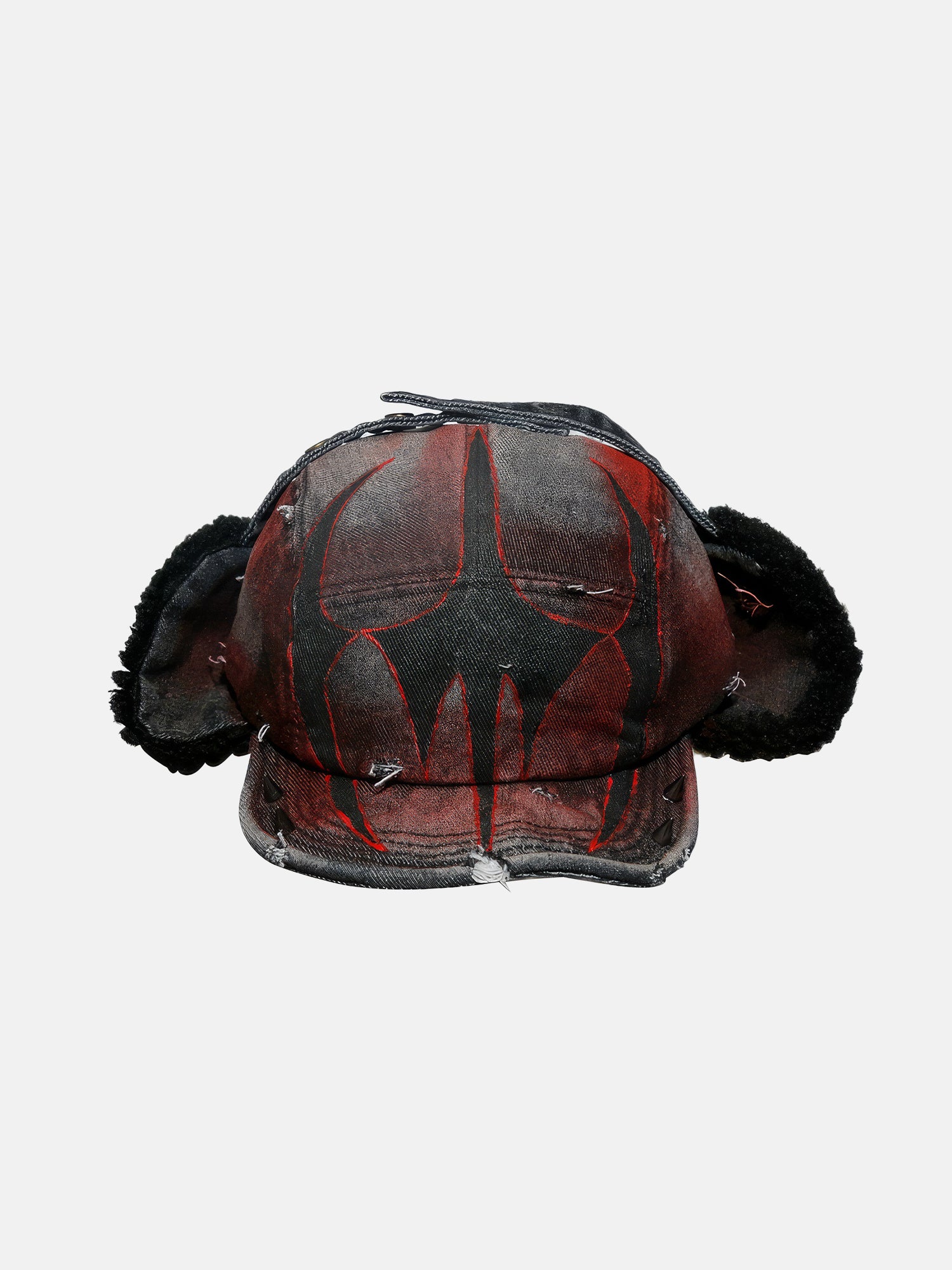 Cappello da cacciatore di fiamme rosse