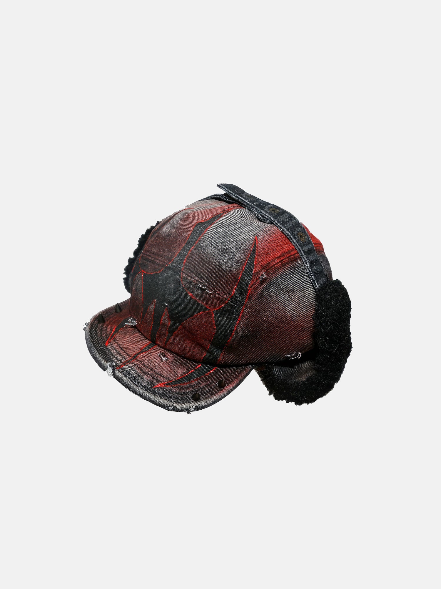 Cappello da cacciatore di fiamme rosse