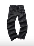 Jeans Resinati Effetto Usurato