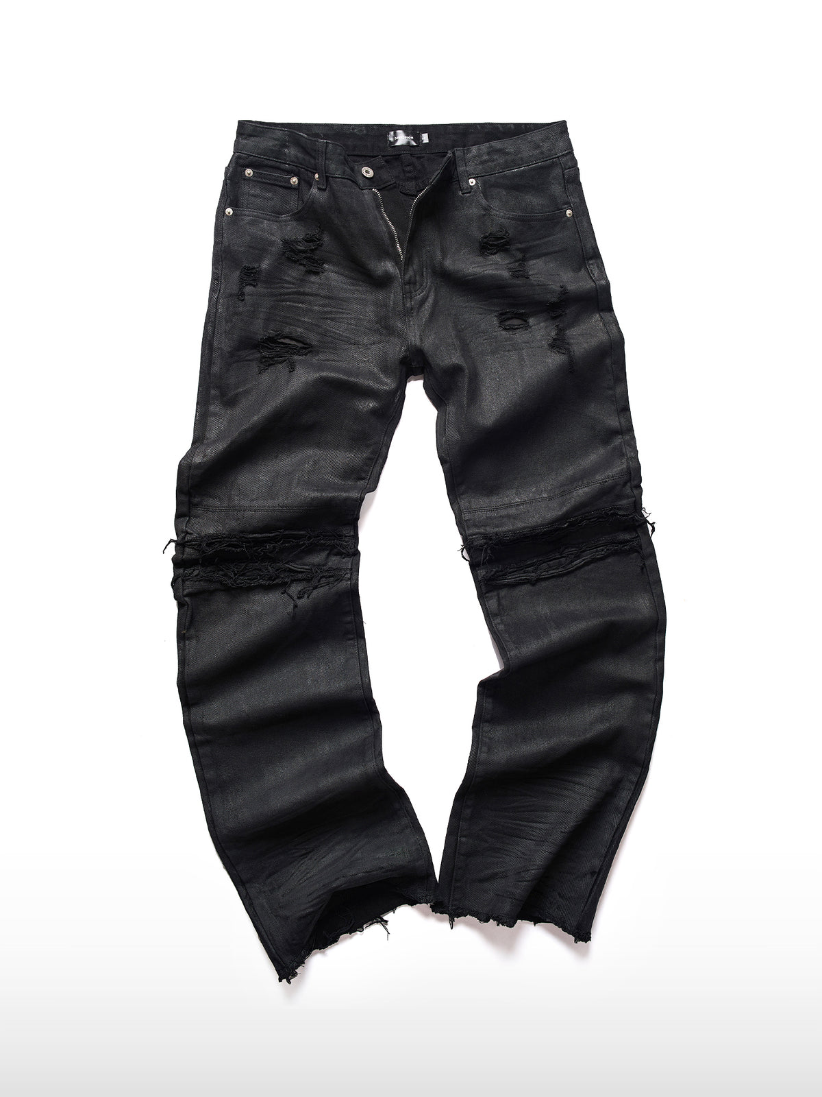 Resin Distressed Jeans