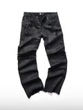 Resin Distressed Jeans