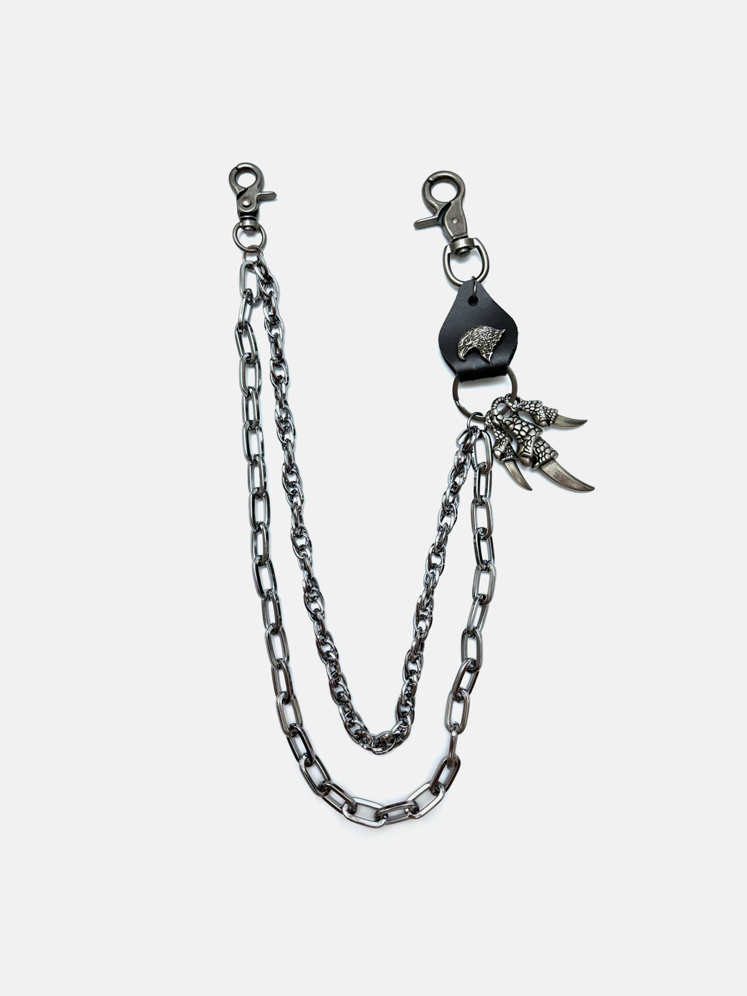 Catena con artigli in argento