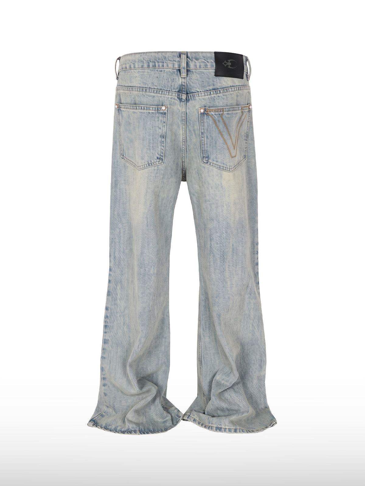 Stacked Wide Jeans
