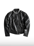 Studded Leather Jacket