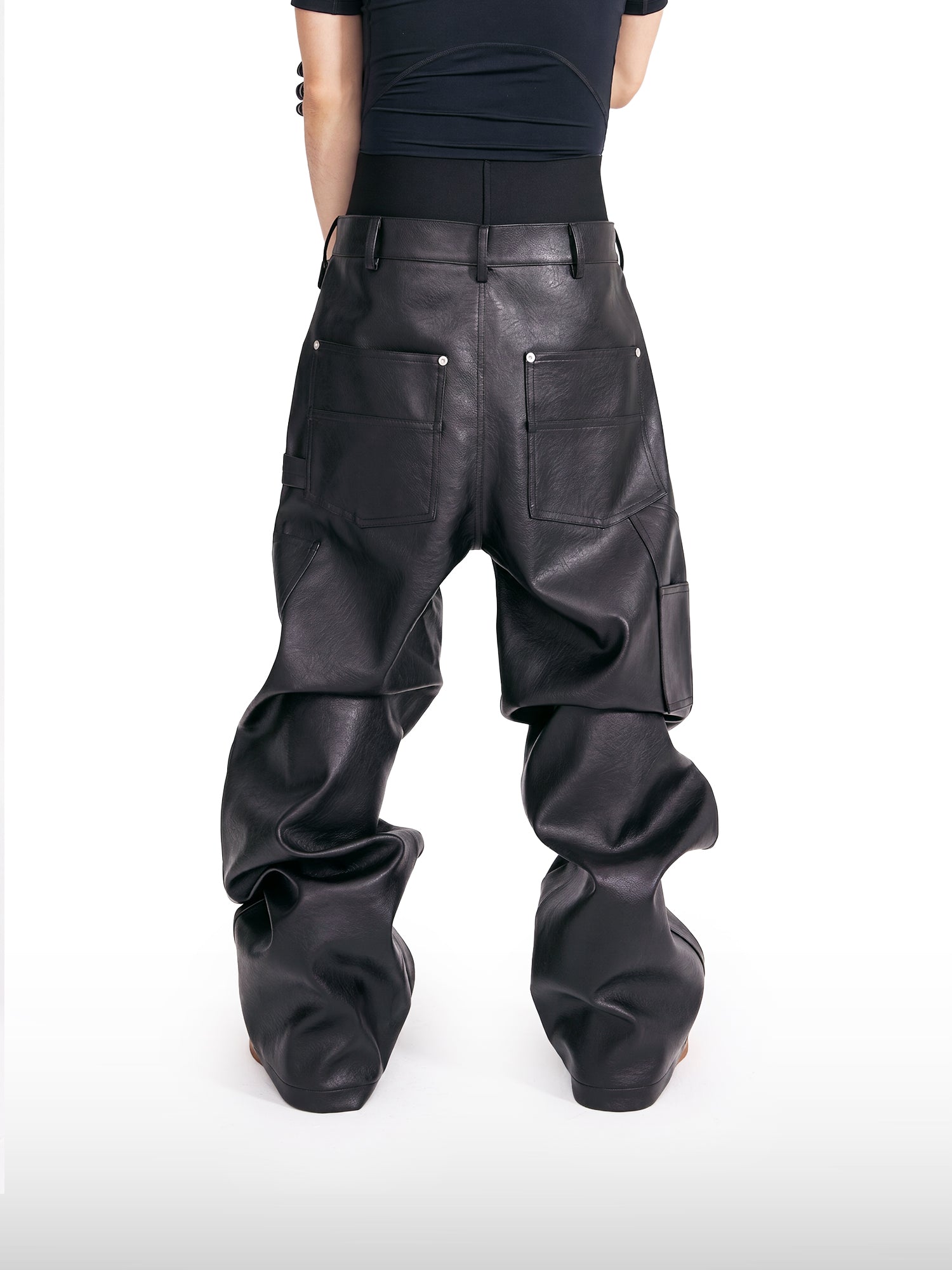 Studded Leather Pants