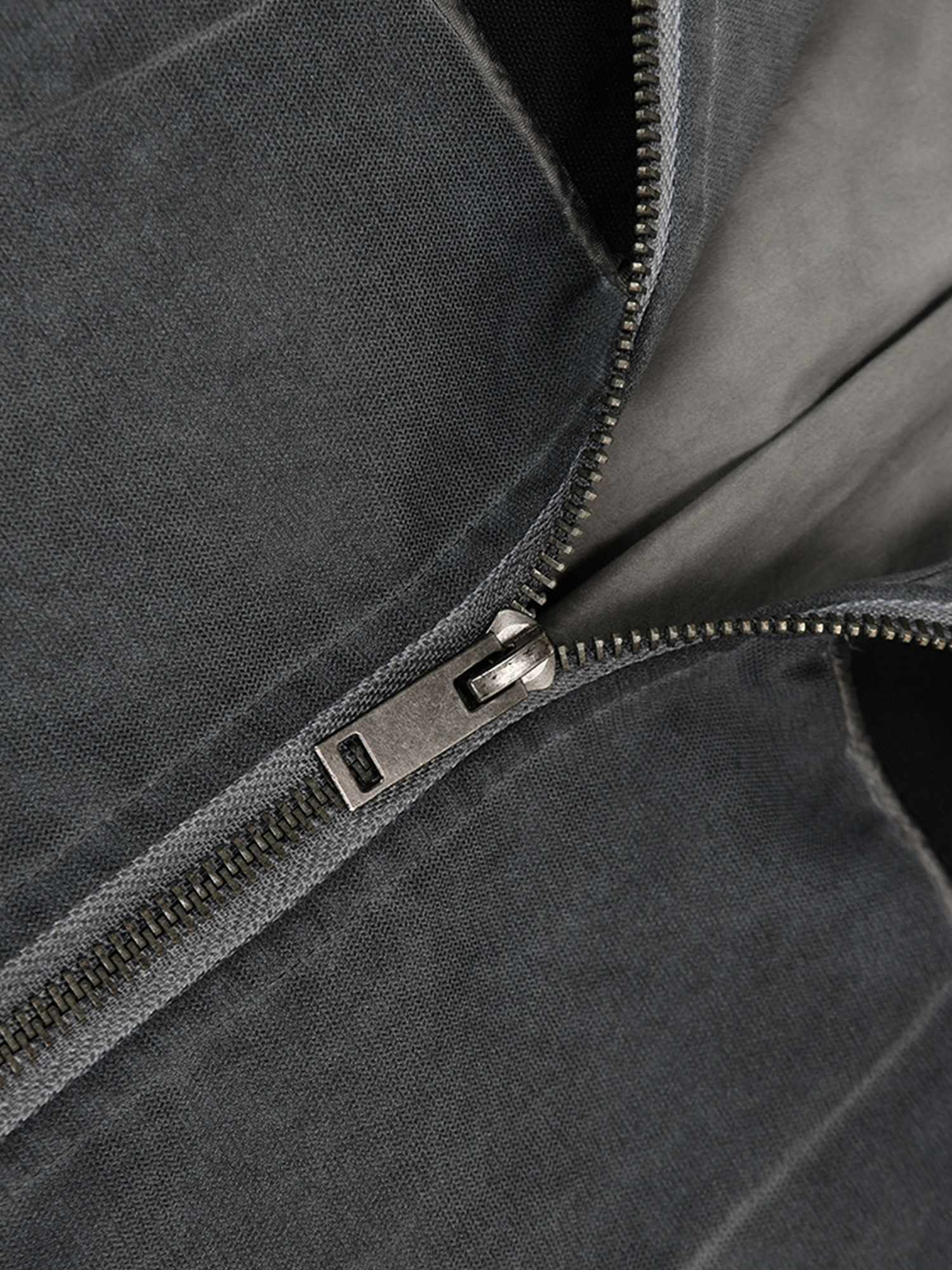 Two-Tone Zip Jacket