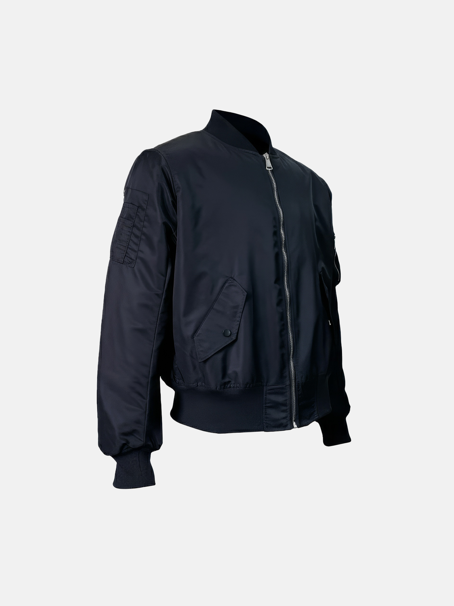 Bomber con cerniera posteriore