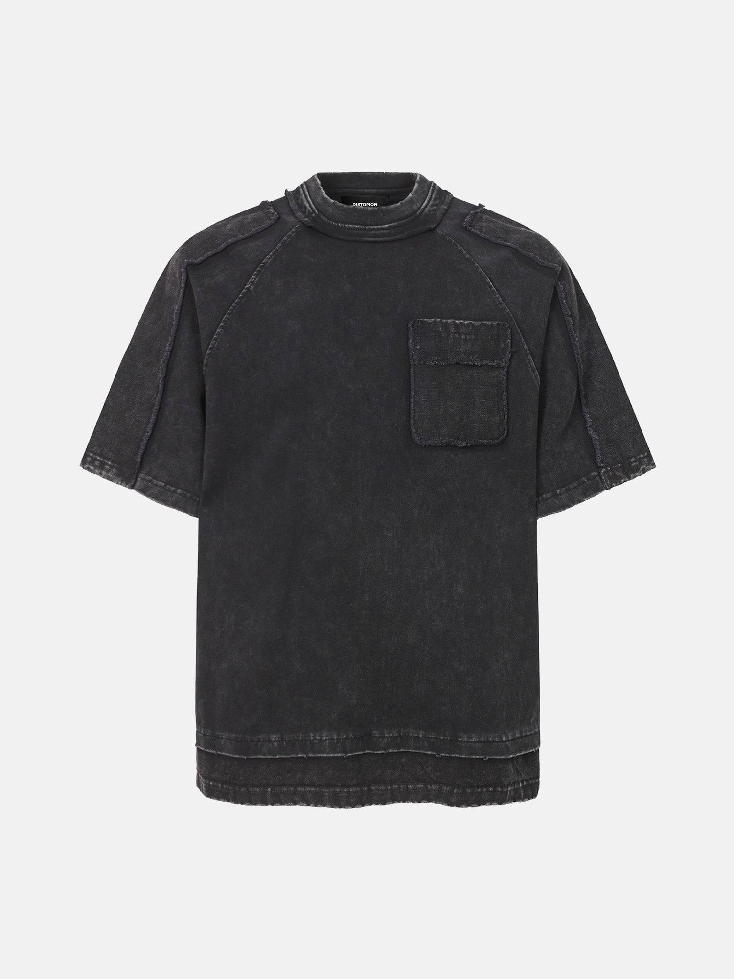 T-Shirt con Frammento di Graffito
