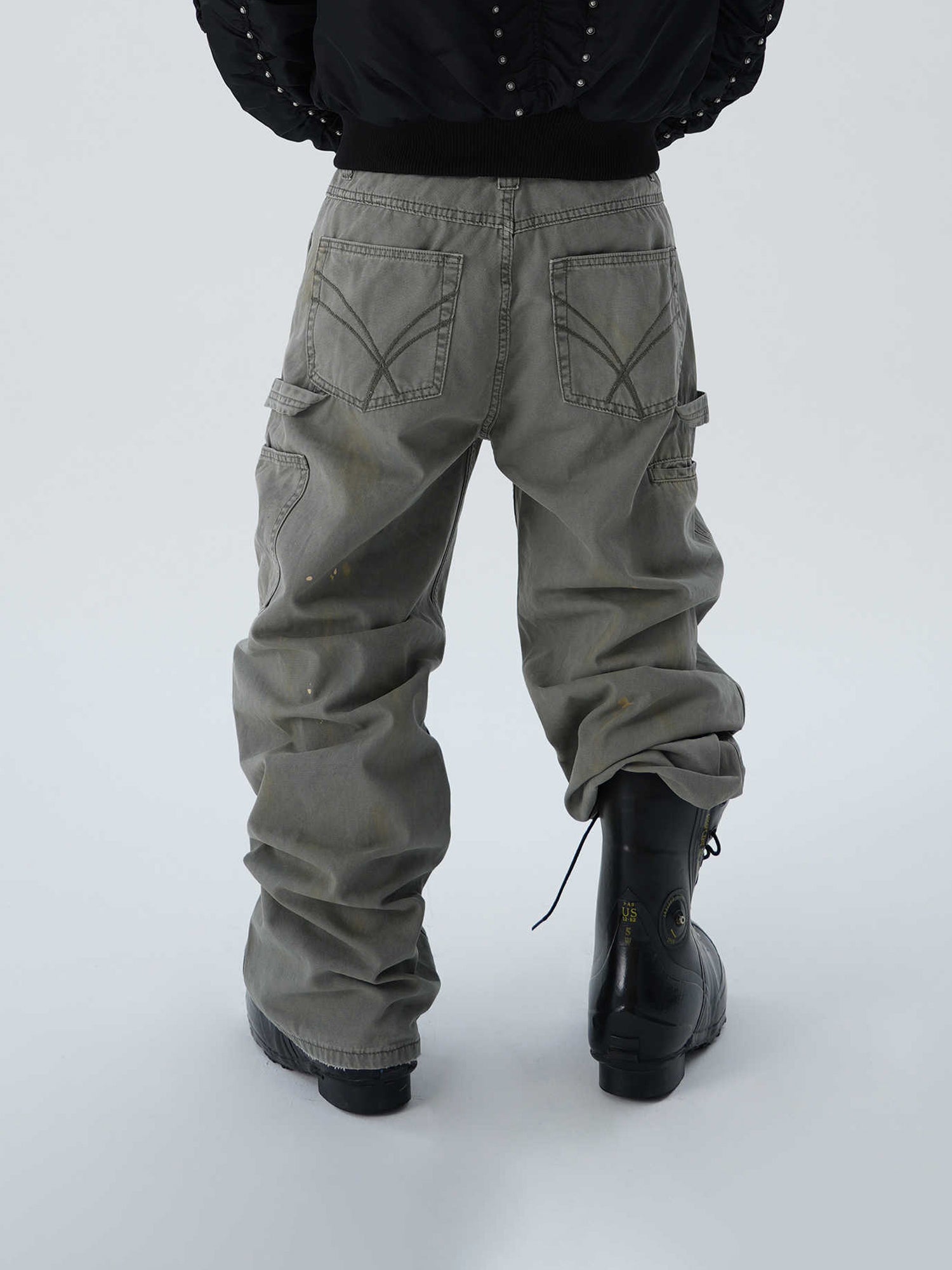 Pantaloni in tela vintage