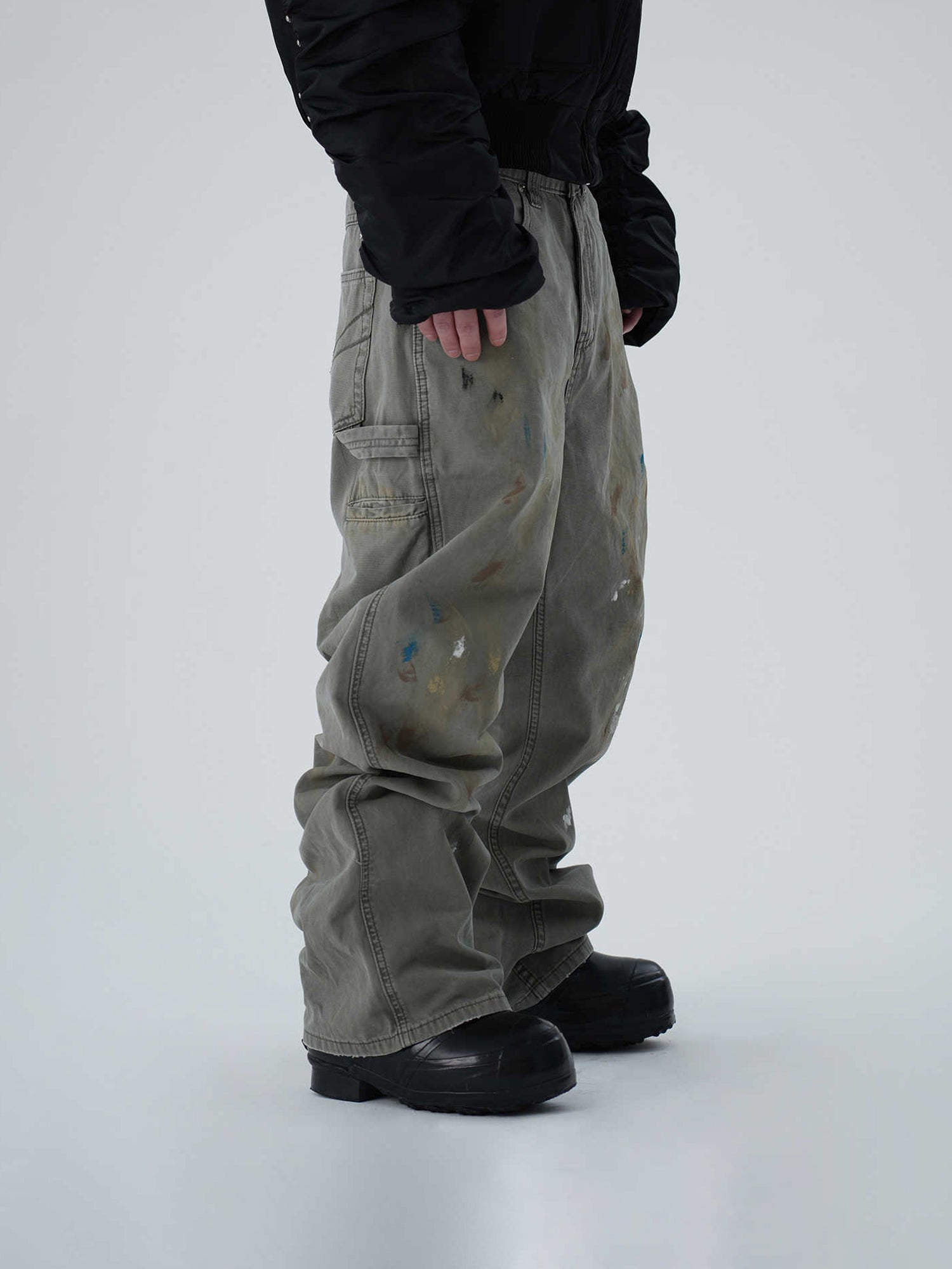 Pantaloni in tela vintage
