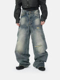 Jeans ribelli usurati