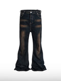 Jeans a zampa lavati