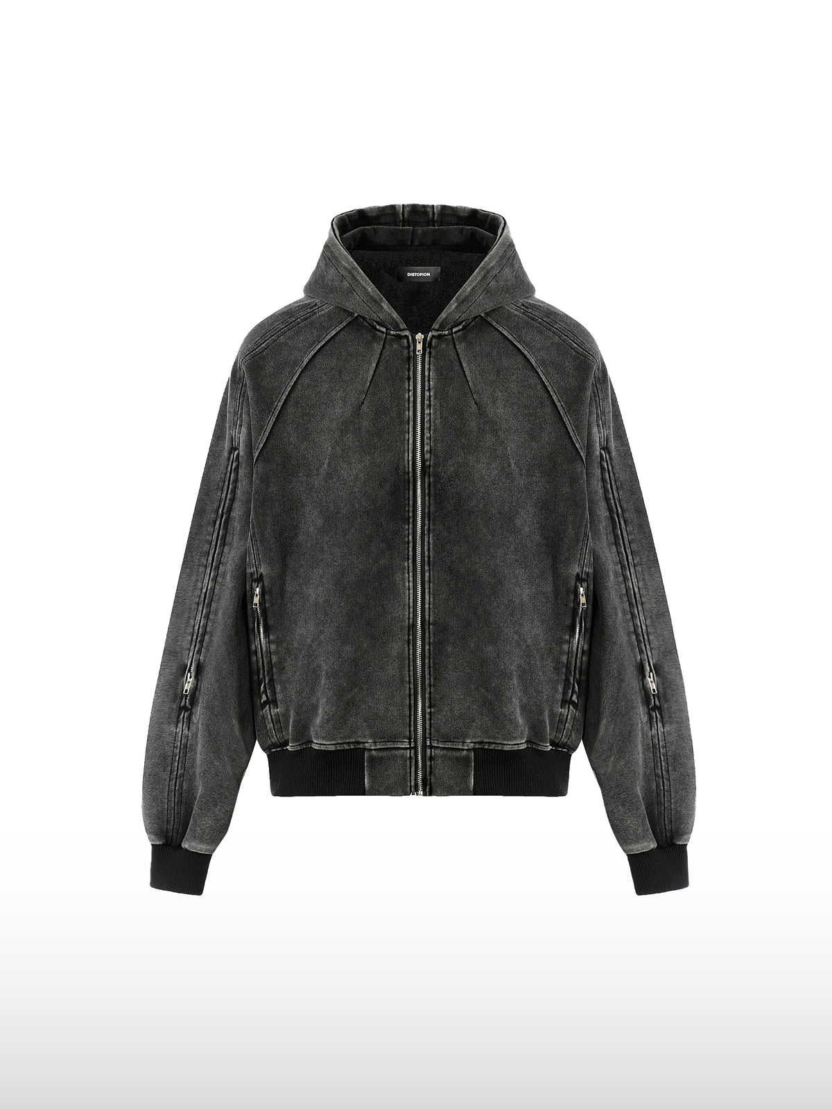 Washed Zip Hoodie