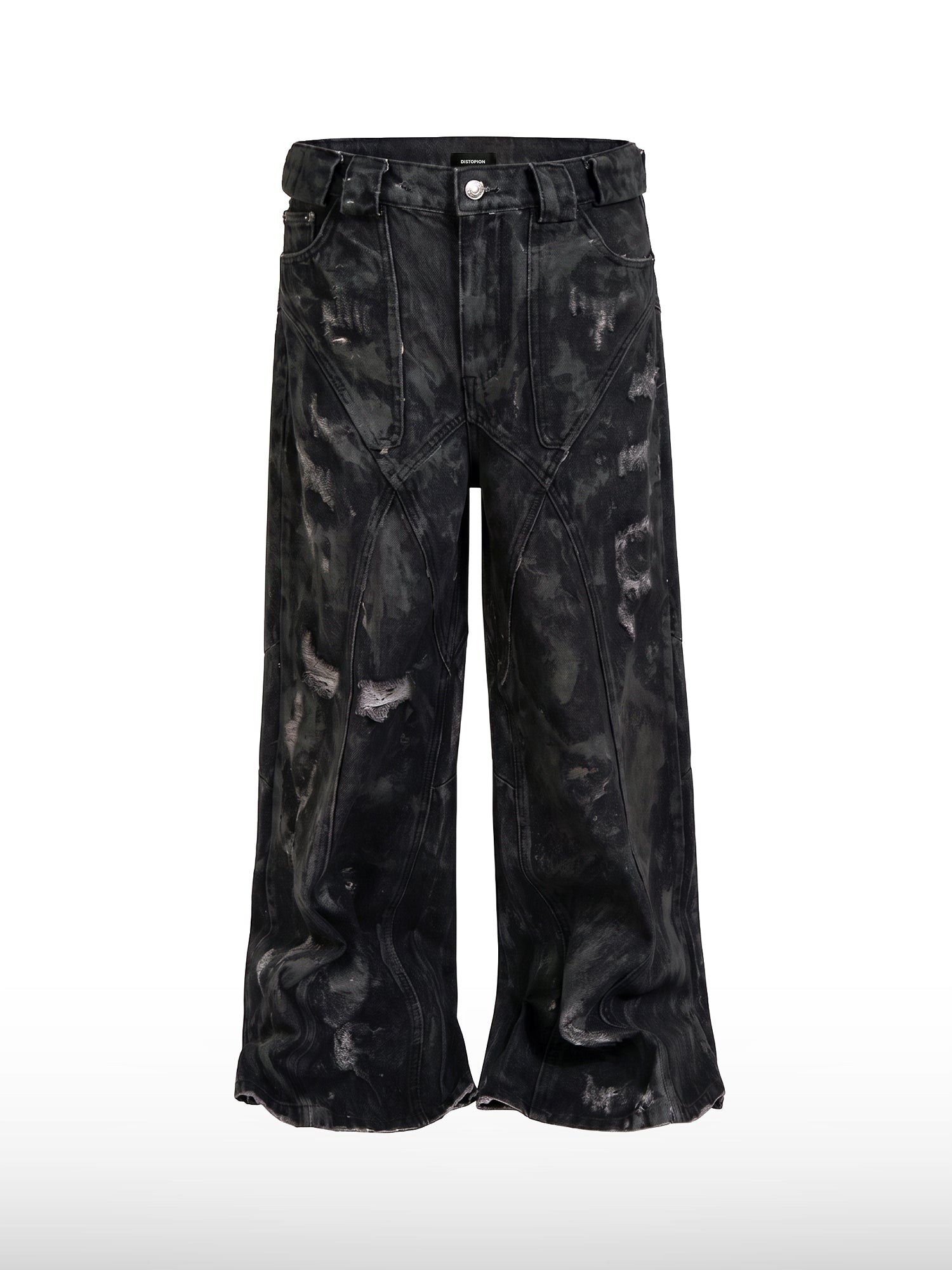 Jeans cerati ricostruiti