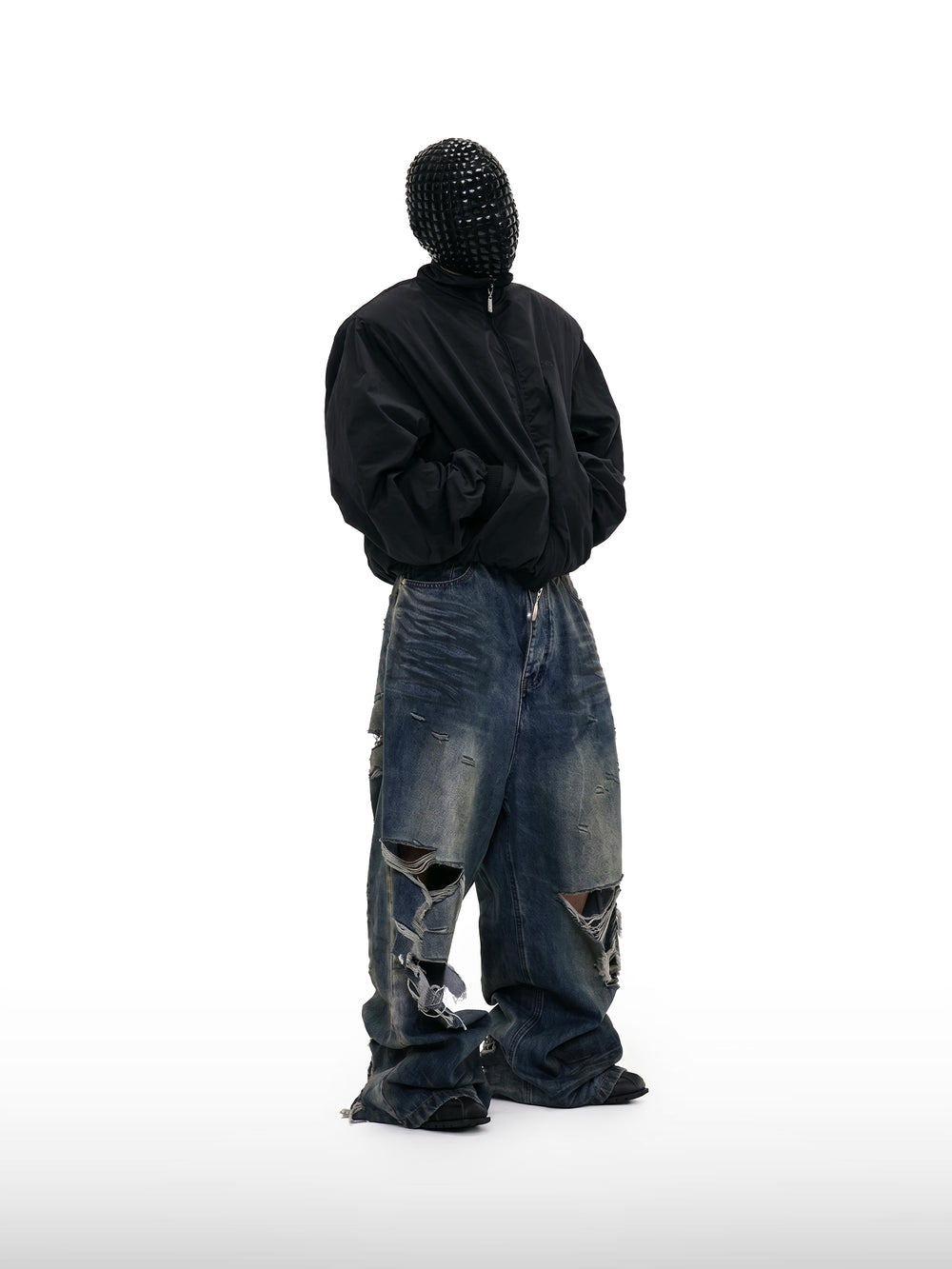 Wrecked Wide Jeans