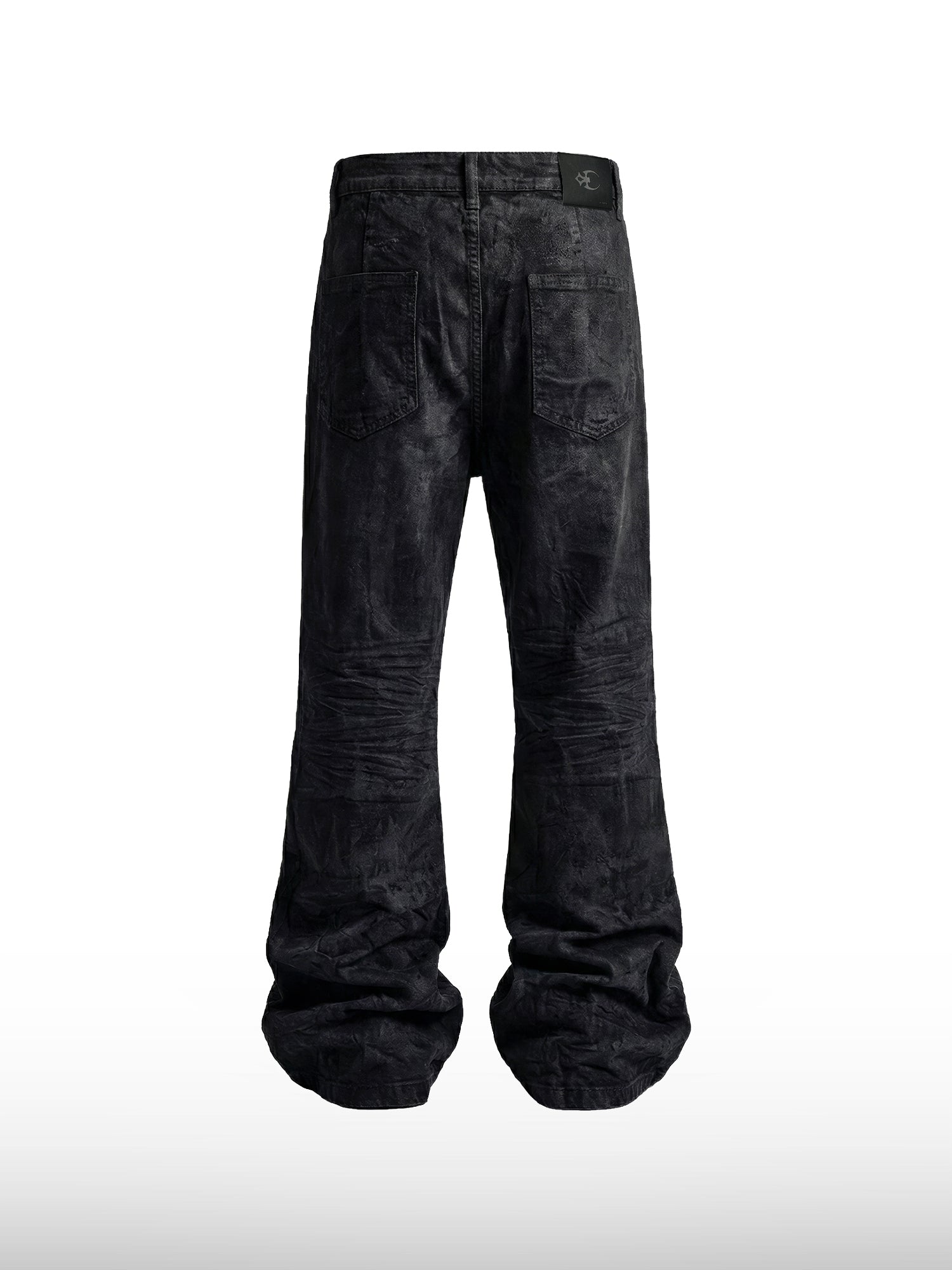 Wrinkled & Waxed Pants