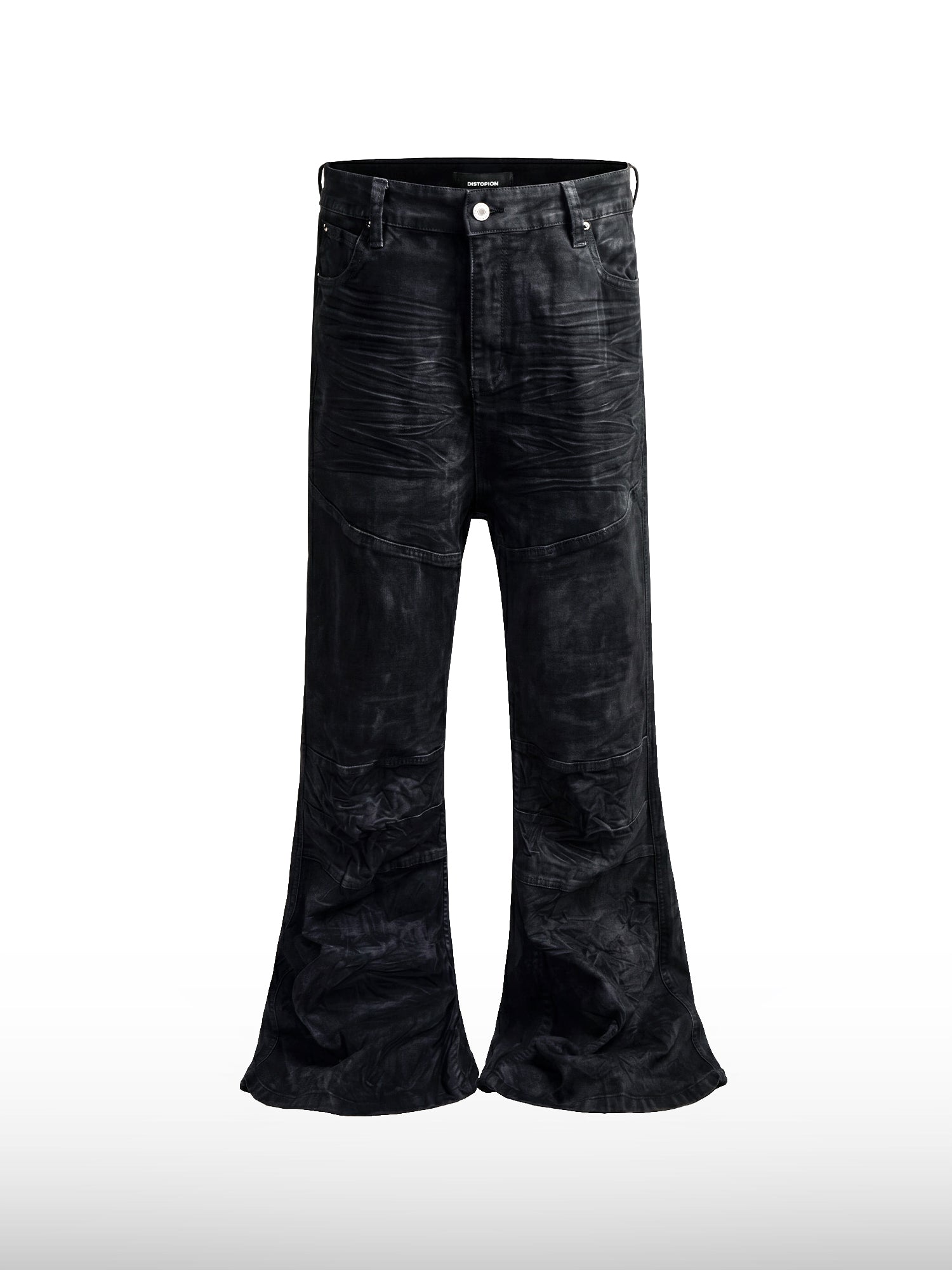 Pantaloni Stropicciati e Cerati